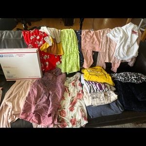 6+ pcs teen/girly tops and dresses